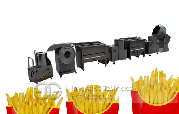 automatic fried machine line