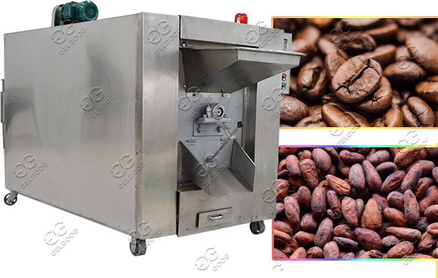 cocoa beans roaster machine