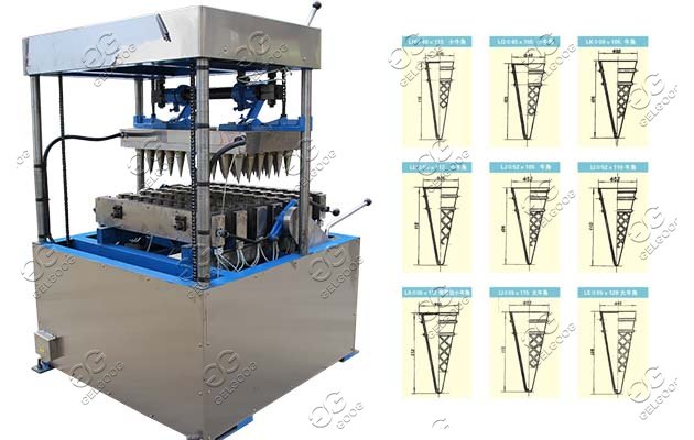ice cream cone manufacturing machine