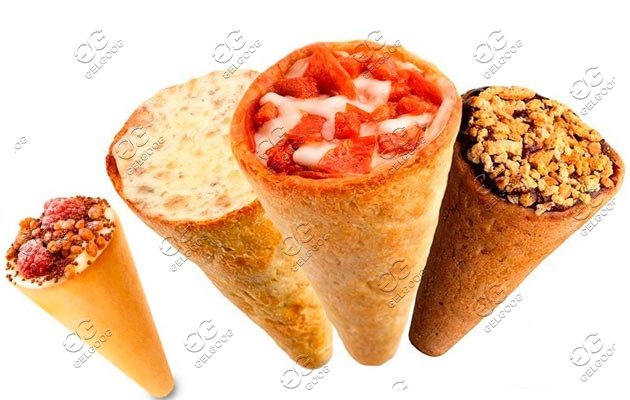 pizza cones making machine