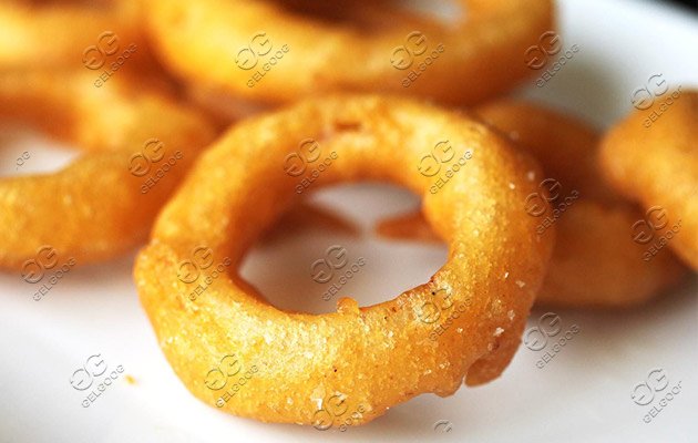 onion rings making machine line