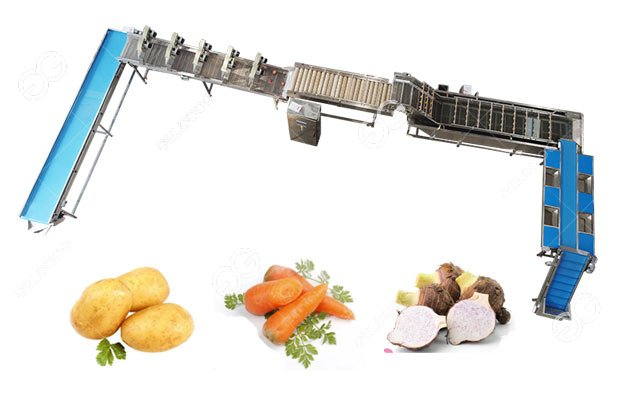 The Process of Industrialized Production of Clean Vegetables