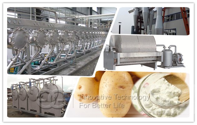 potato starch machinery