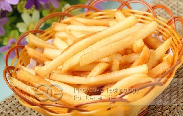 potato finger chips machine
