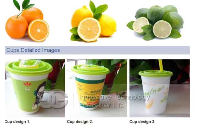 orange juice vending machine
