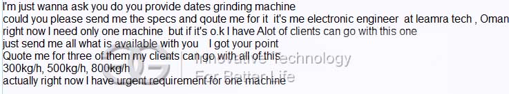 date grinding machine
