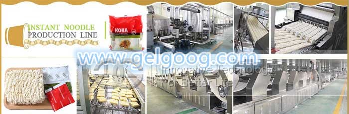fried instant noodles line