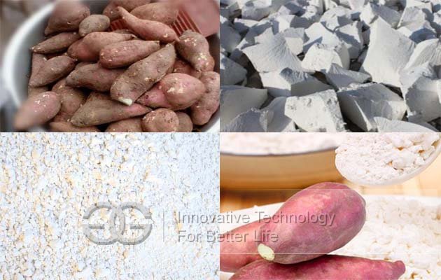 sweet potato starch machine
