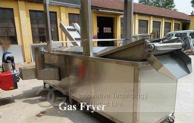 industrial continuous fryer