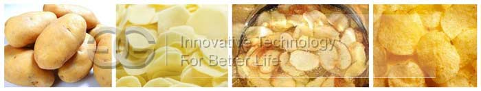 potato chips maker machine