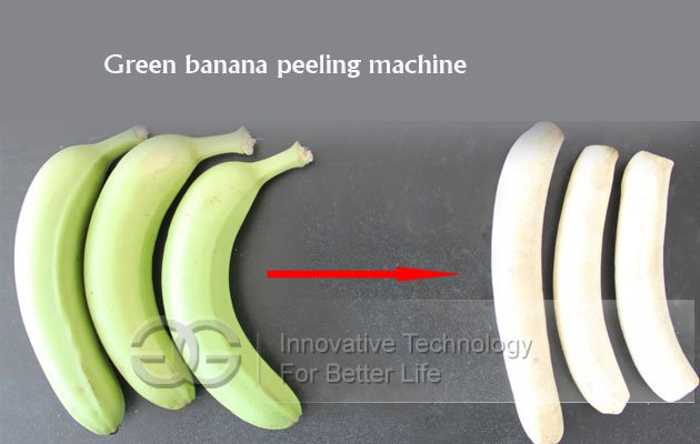 green banana peeling machine