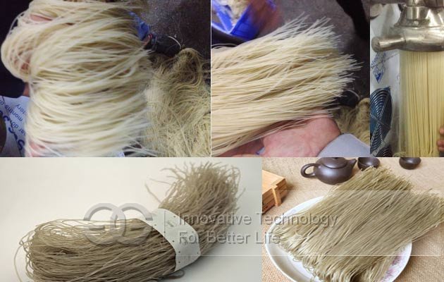 sweet starch noodles making machine