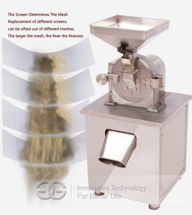 cocoa powdering machine