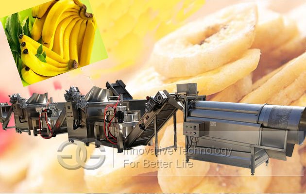 automatic plantain chips production line