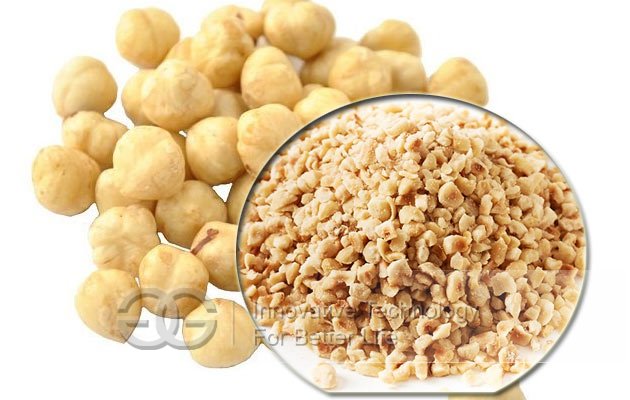 nut kernels cutting machine