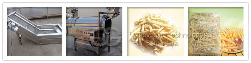 french fries manufacturing machine