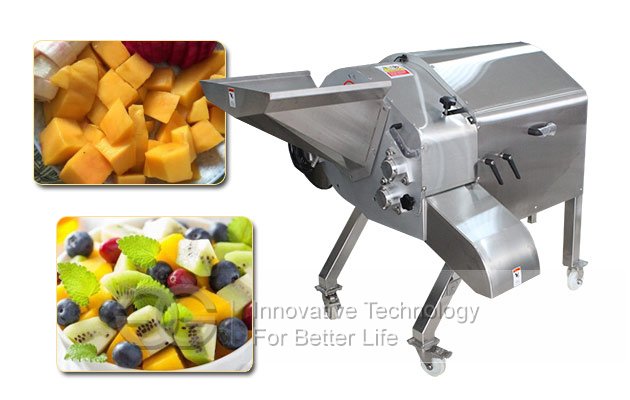 fruit dicing cutting machine