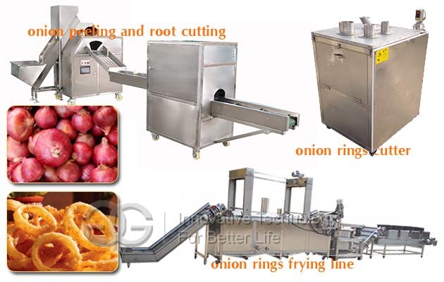 fried onion processing line