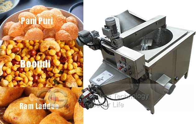 indian snacks frying machine sale