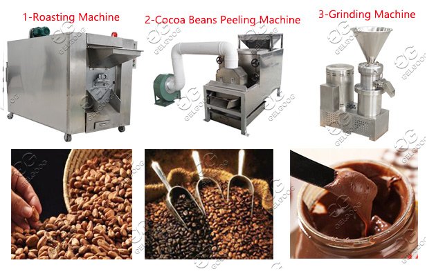 cocoa bean paste processing machine