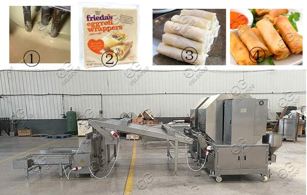 chinese egg roll sheet machine