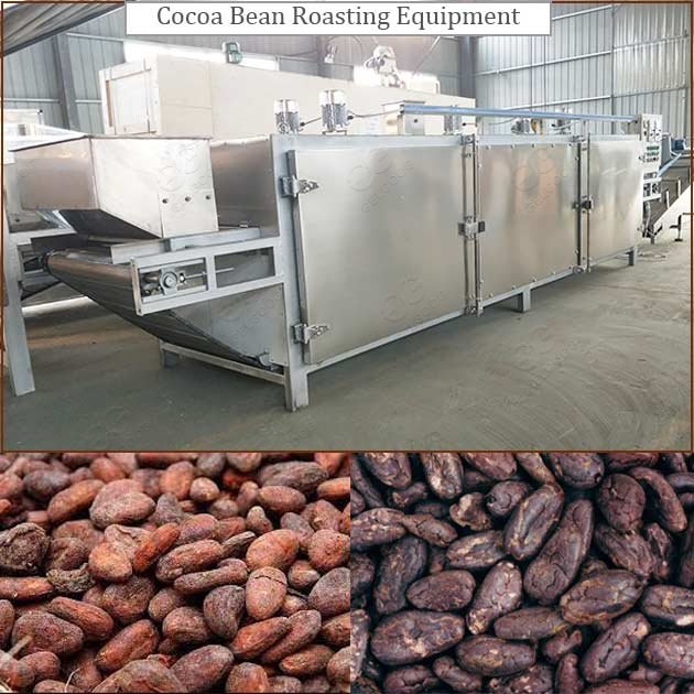 cocoa bean roasting machine