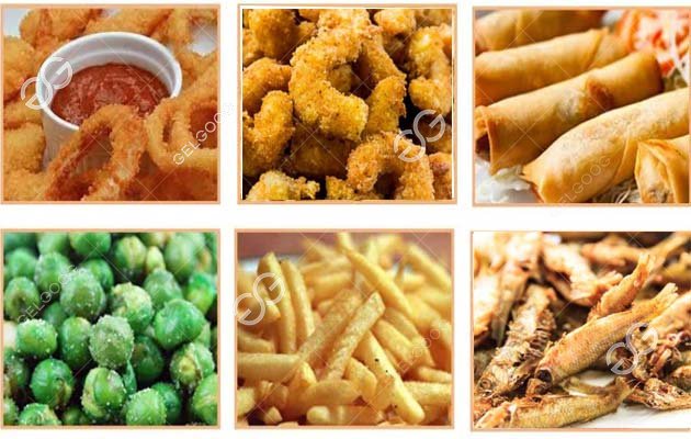 seafood continuous fryer for sale
