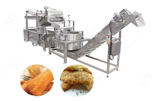 factory use seafood frying machine