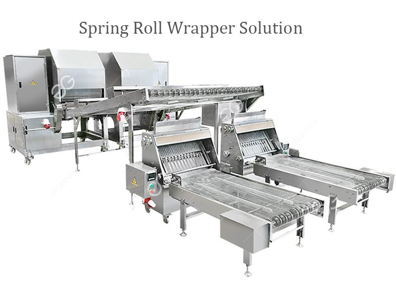 solution for producing spring roll wrapper