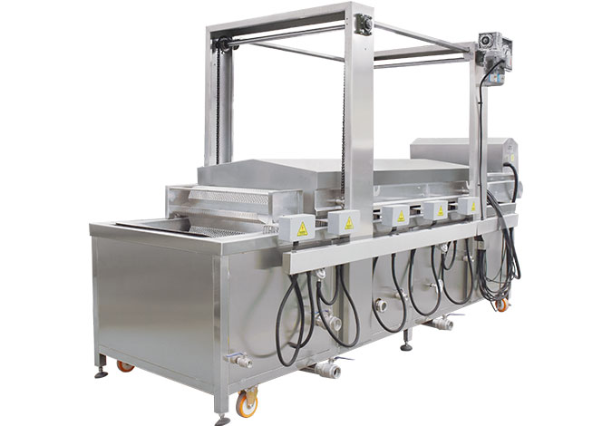 continuous frying machine