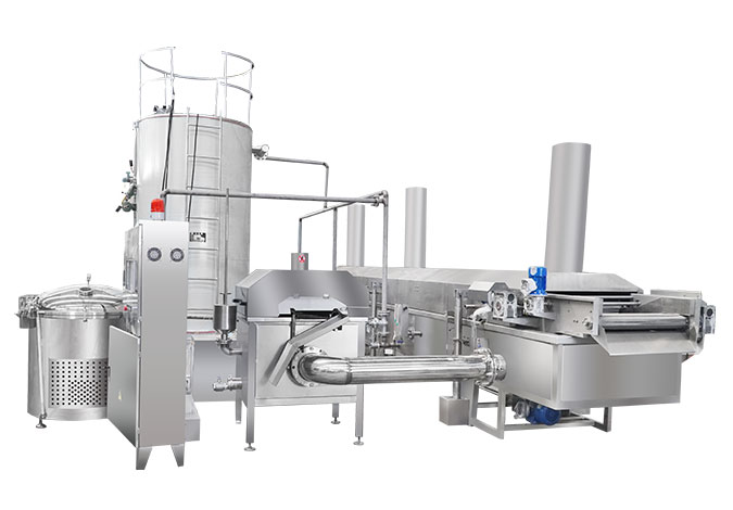 nut frying machine