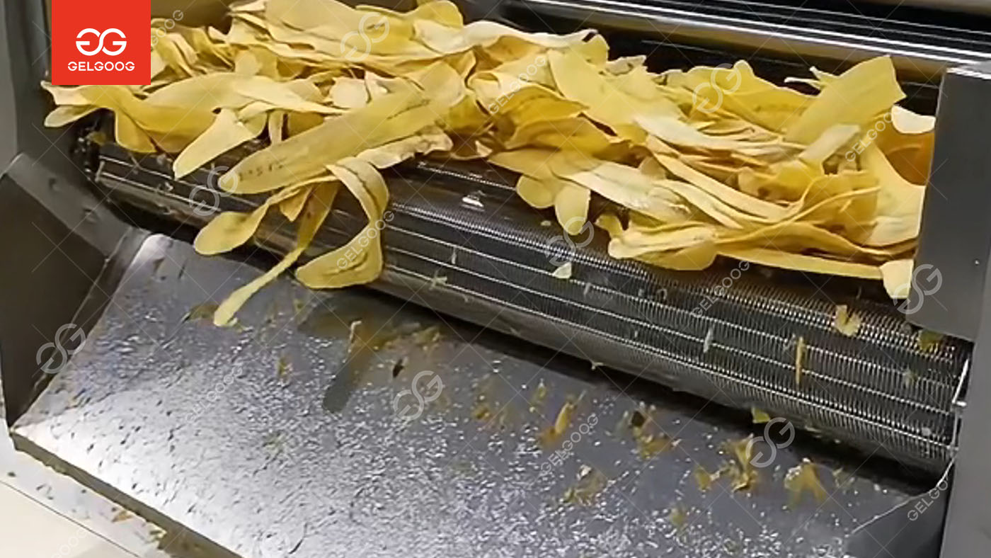 Costa Rican customers praised the long banana chips production line