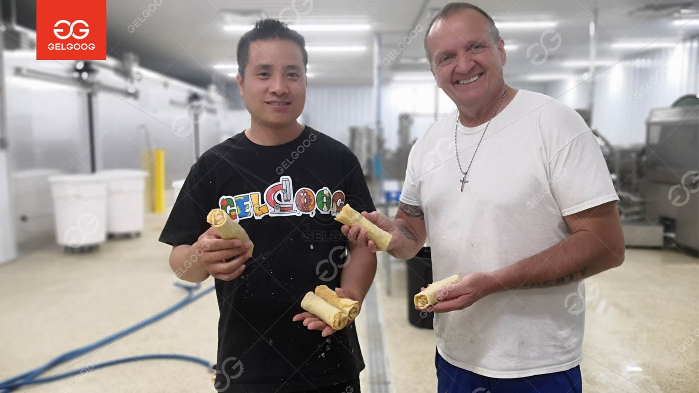 Spring Roll Produced by Gelgoog Production Line