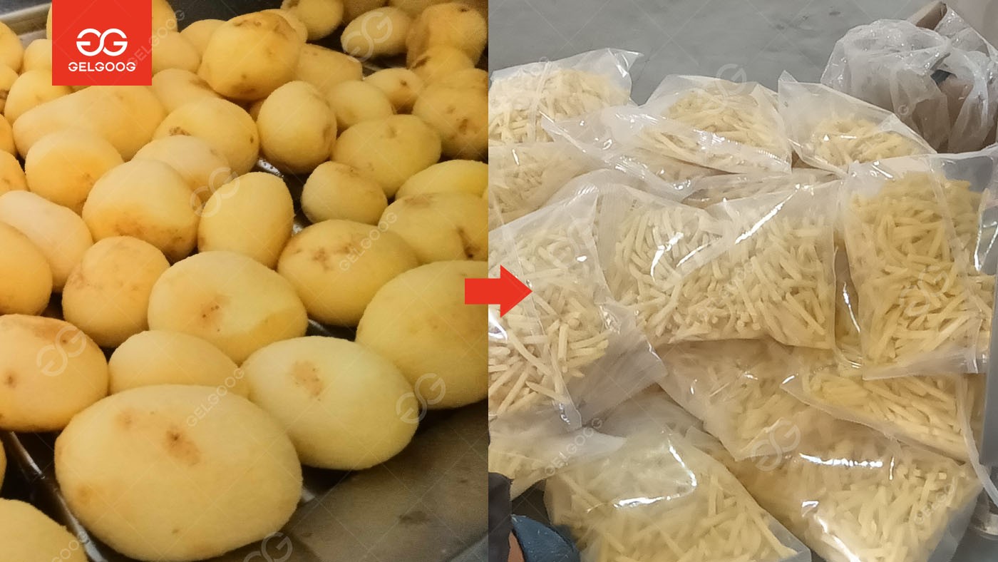 French Fries Produced by Gelgoog Line
