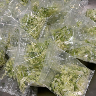 Packed Salad Vegetable