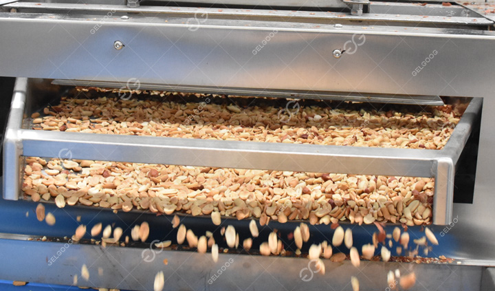 Machine Peeling Peanuts