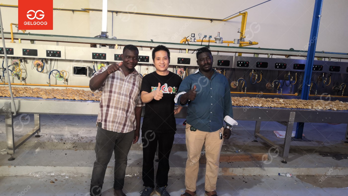 Sudan Biscuit Production Line Successfully Put Into Production