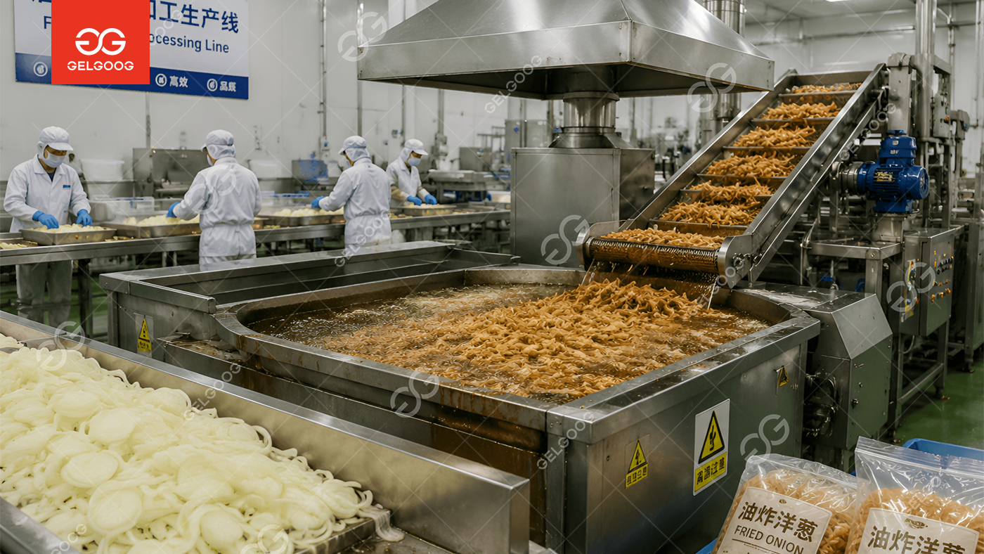 Automatic Onion Frying Machine Line: From Manual Production to Scalable 1 Ton/Hour Output