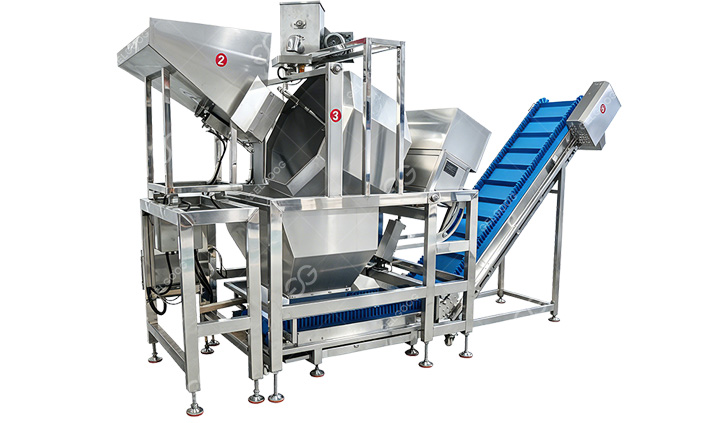 Automatic Seasoning Mixer Machine for Nuts