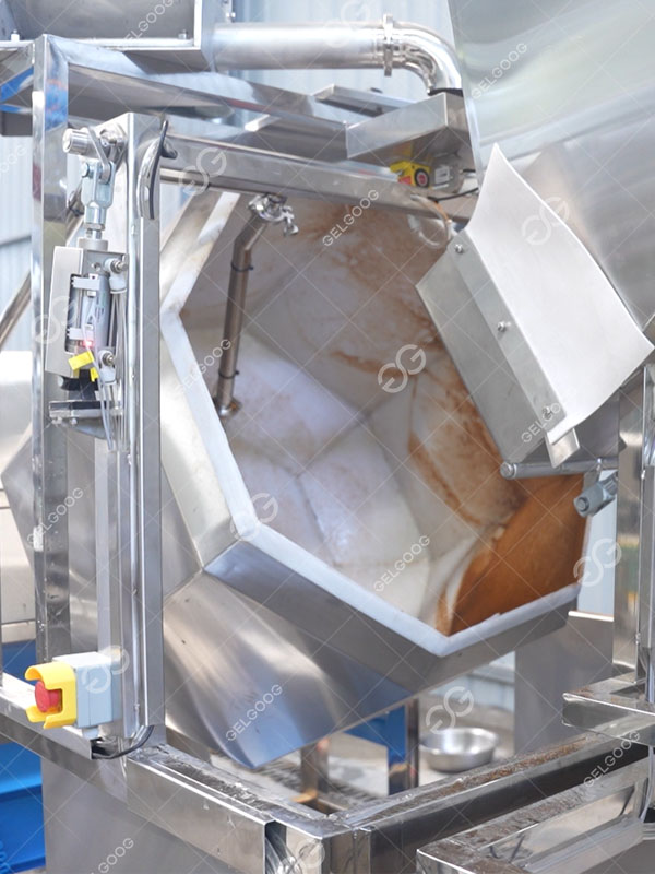 Octagonal Automatic Seasoning Mixer Machine