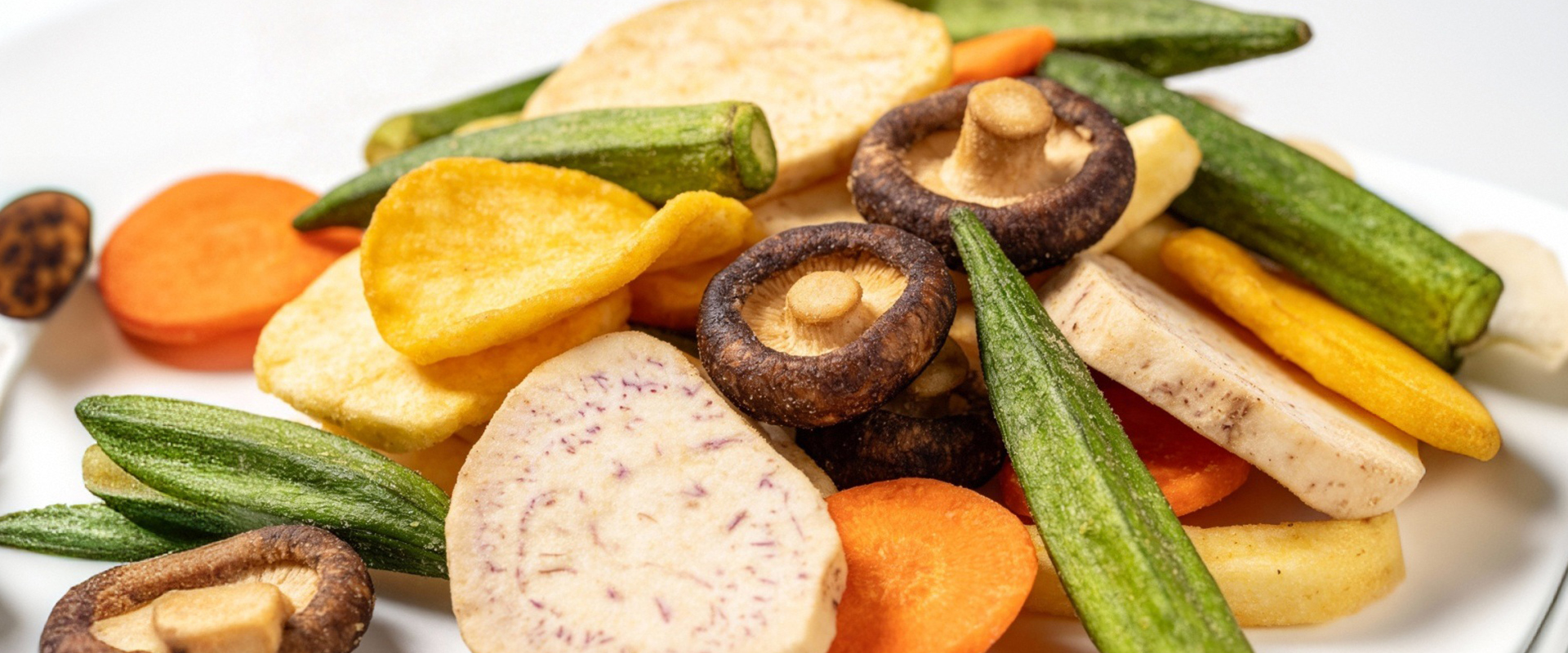 Vacuum Fried Vegetable Chips
