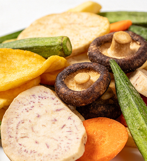 Vacuum Fried Vegetable Chips
