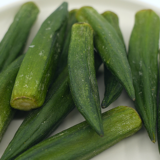 Vacuum Fried Okra