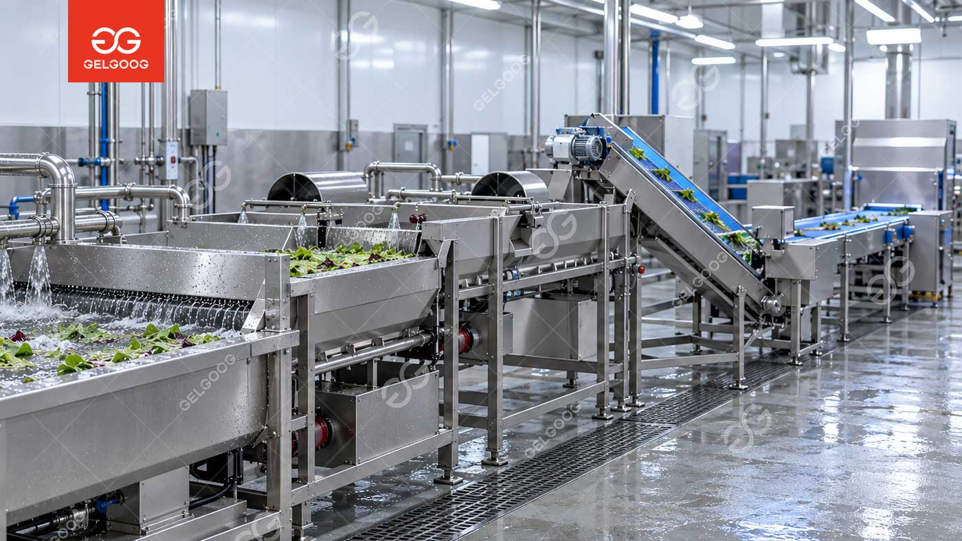 Baby Spinach Washing and Drying Line: How to Specify Pack-Ready Output